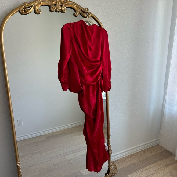 Red ASOS Maxi Dress - Picture 2 of 5